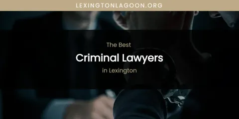 Lexington's Best Criminal Lawyers